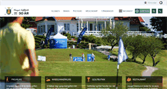 Desktop Screenshot of hauger-golfklubb.no